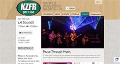 Desktop Screenshot of kzfr.org